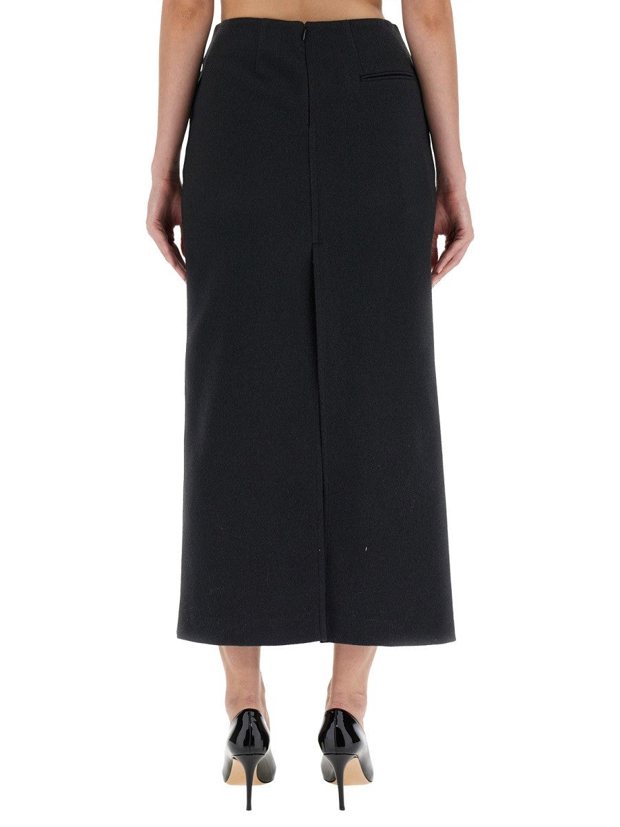 Philosophy Di Lorenzo Serafini LONG FLARED SKIRT