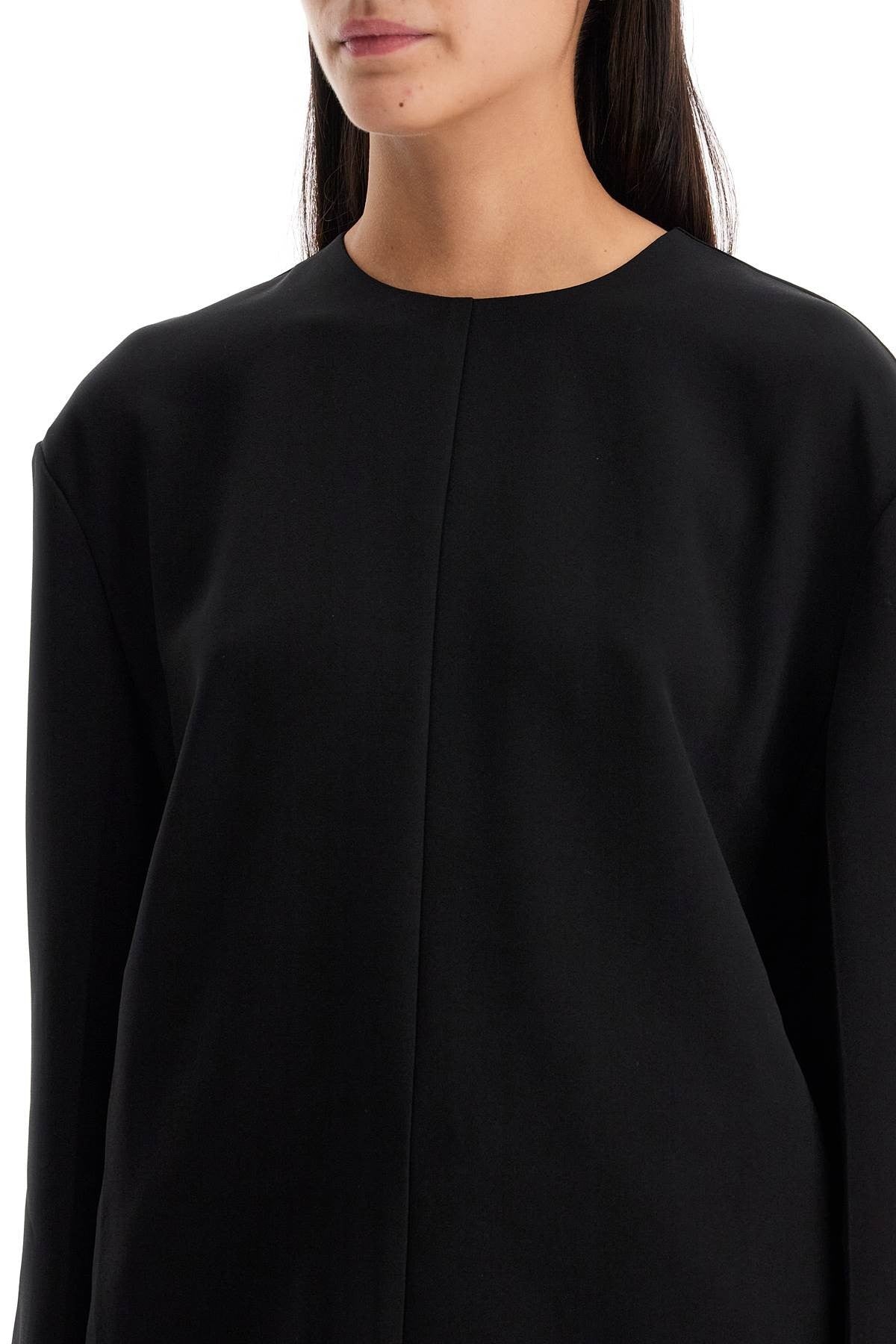 TOTEME long-sleeved cady top