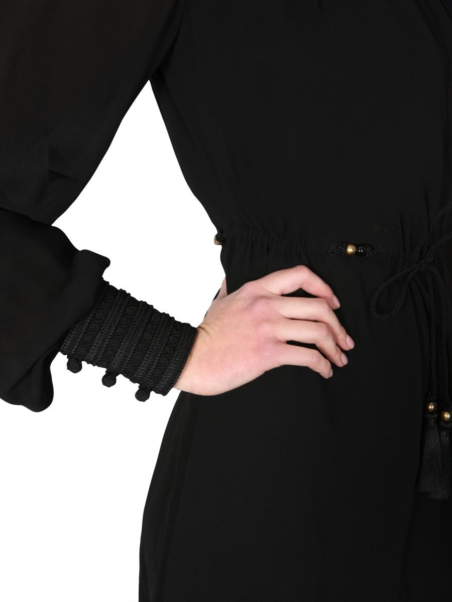Saint Laurent LONG SLEEVED DRESS
