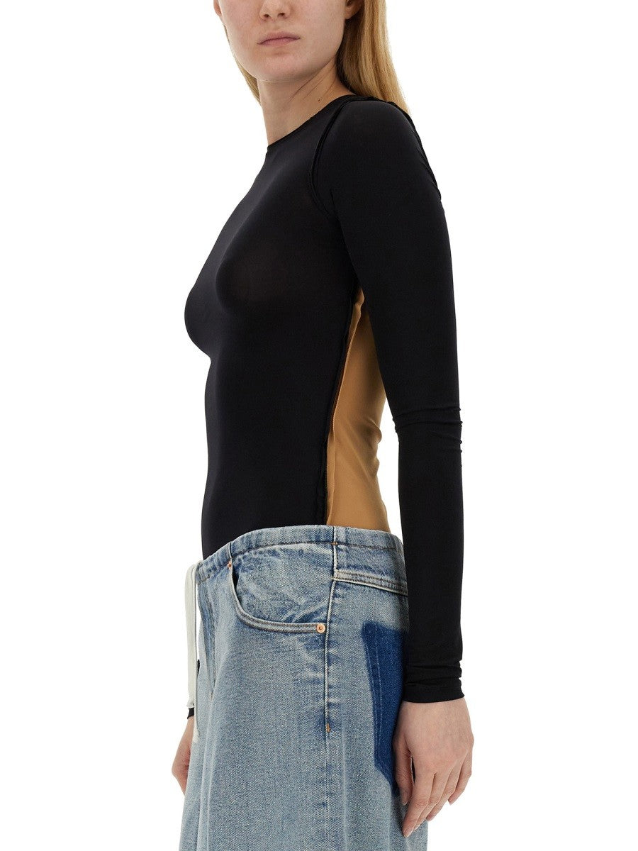 MM6 MAISON MARGIELA LONG-SLEEVED LEOTARD