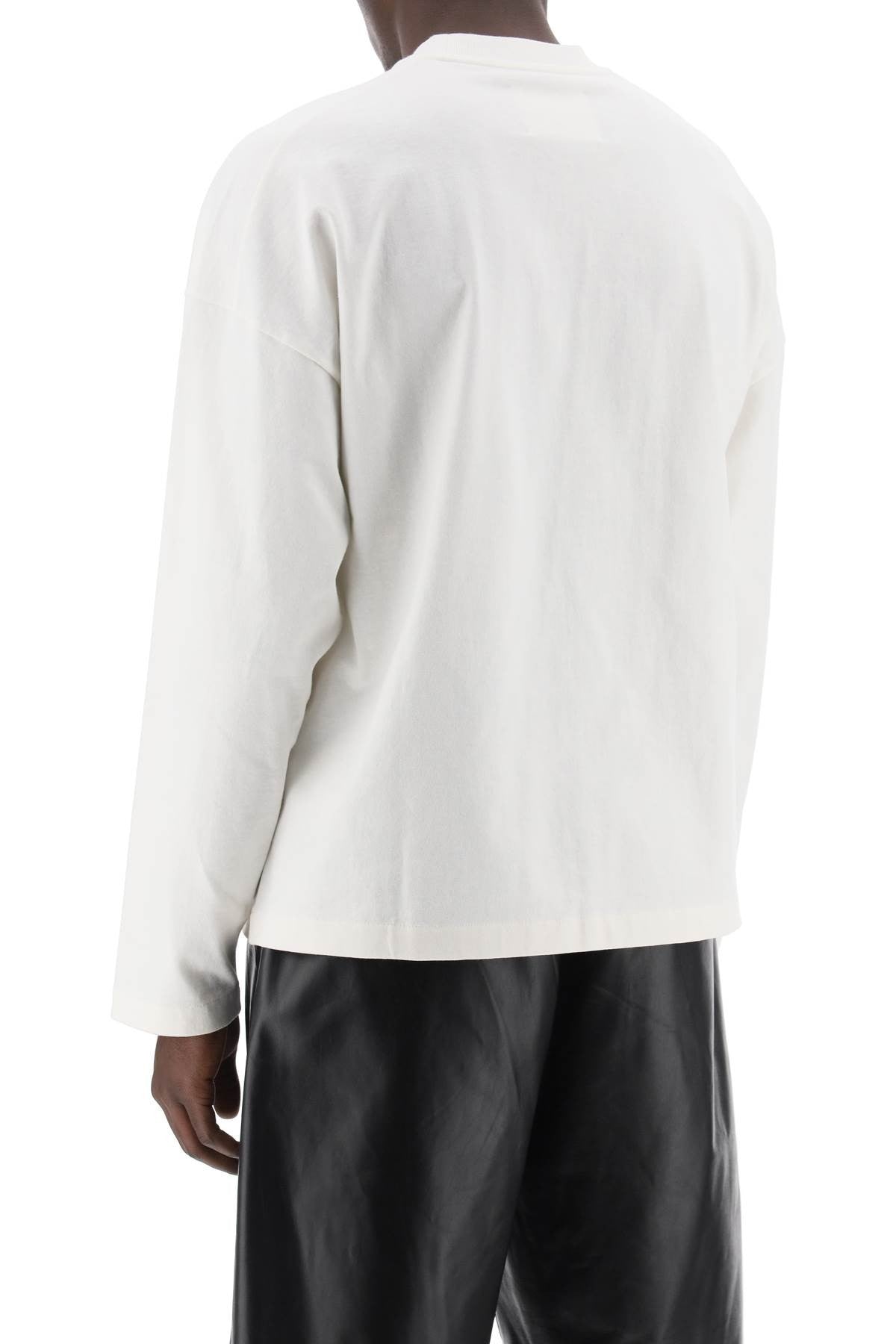 JIL SANDER long-sleeved logo t-shirt