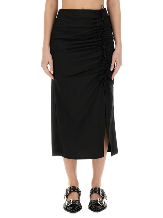 GANNI LONGUETTE SKIRT