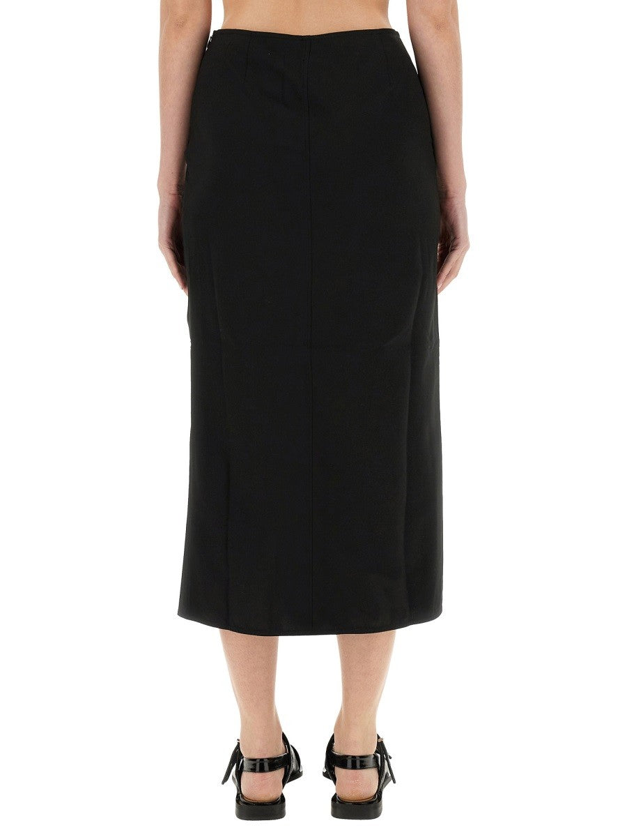 GANNI LONGUETTE SKIRT