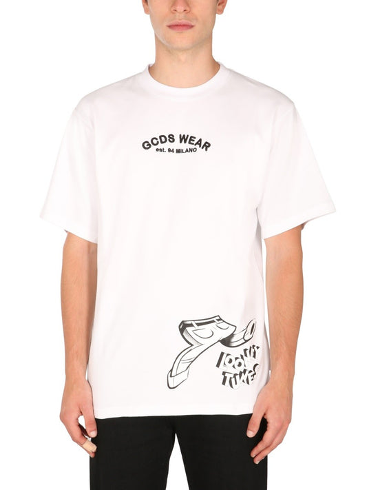 gcds LOONEY TUNES PRINT T-SHIRT