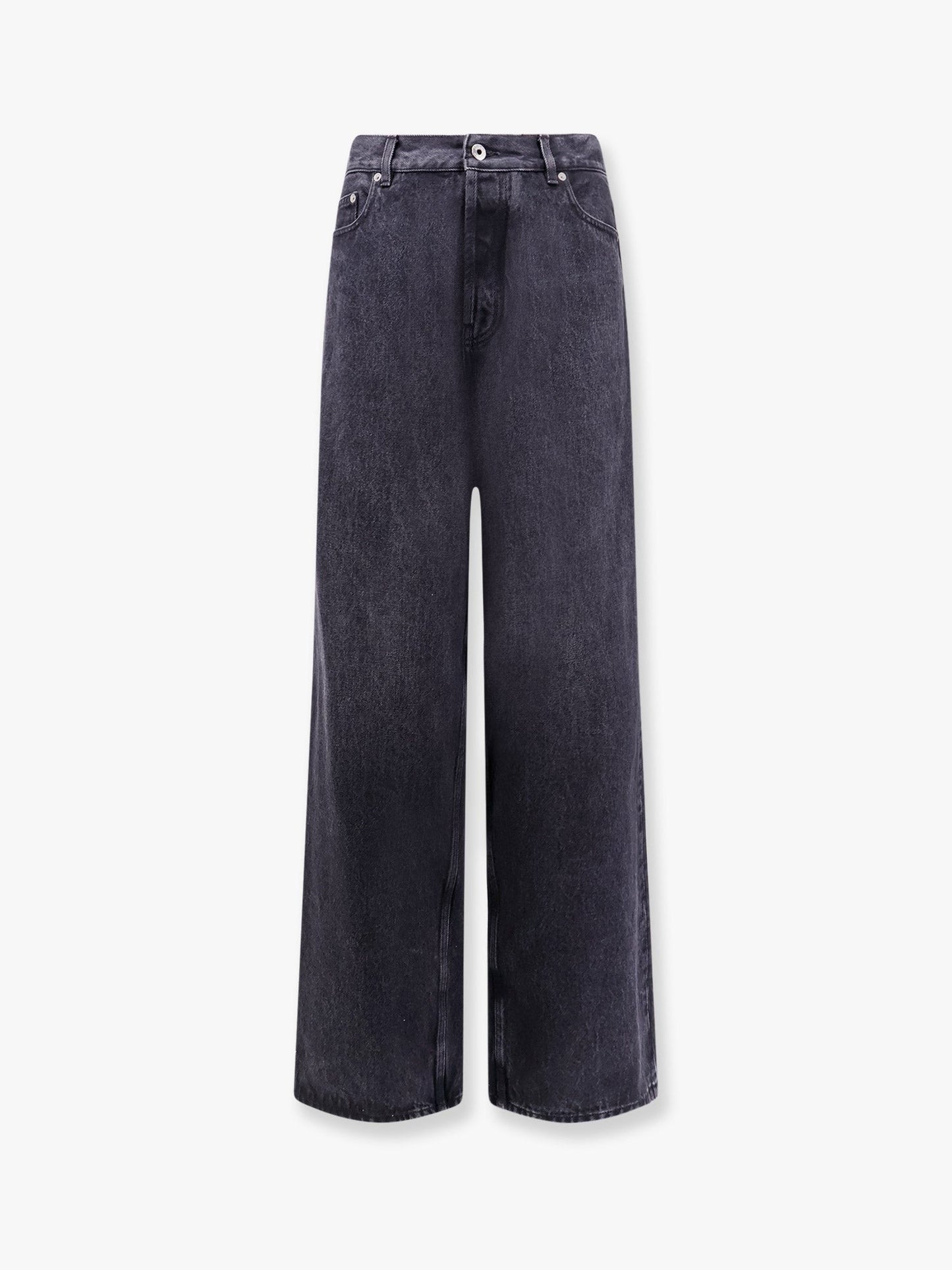 Off White Loose fit black denim trouser