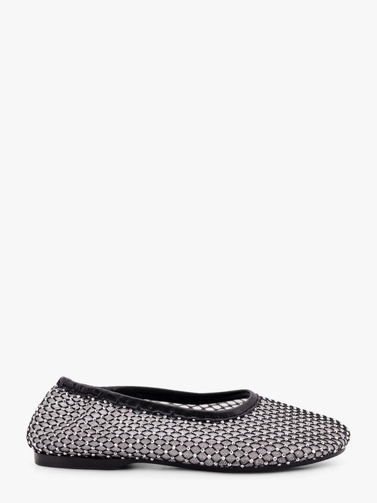 ALOHAS Lorain mesh ballerinas with rhinestones inserts