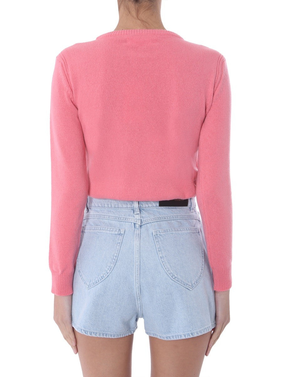 alberta ferretti "LOVE ME" SWEATER