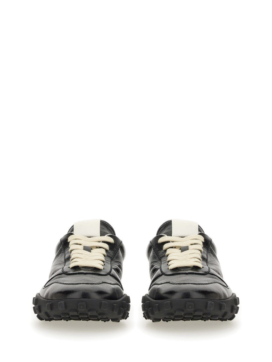 JIL SANDER LOW LEATHER SNEAKER