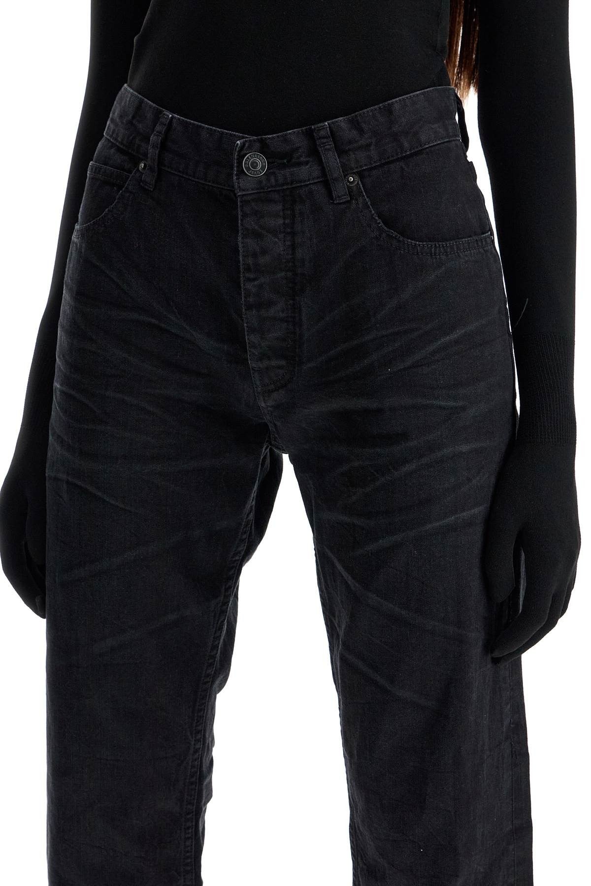 Balenciaga low-rise straight leg jeans