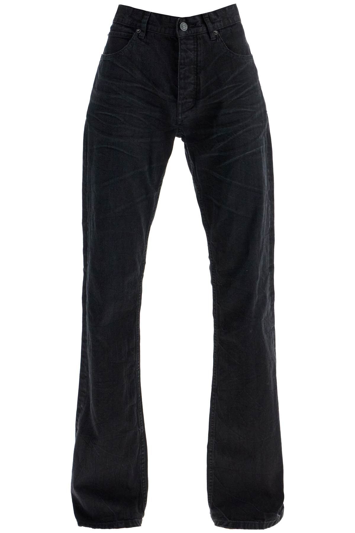 Balenciaga low-rise straight leg jeans