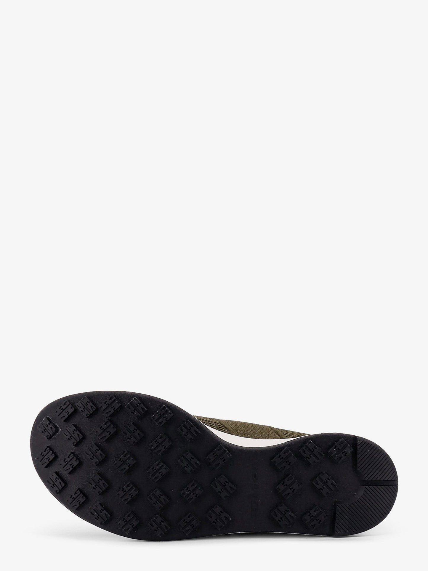 KITON CIRO PAONE Low-top mesh sneakers with suede profiles