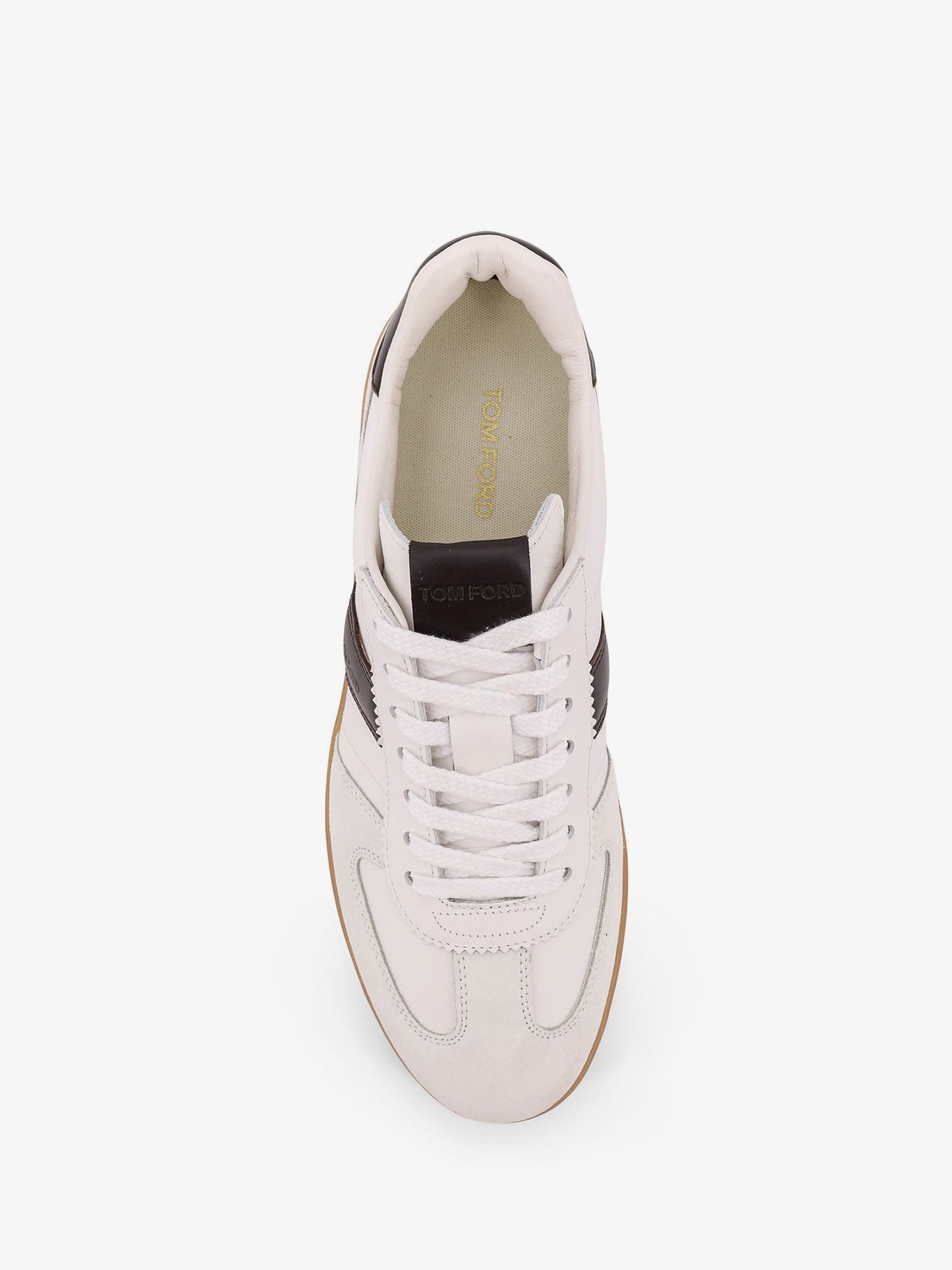 TOM FORD Low-top suede sneakers