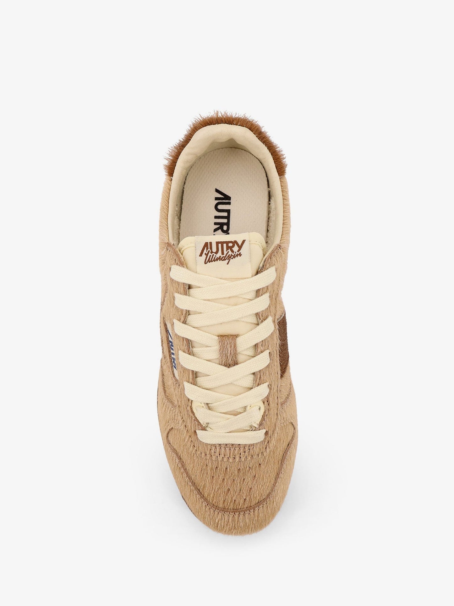 Autry Low-top Windspin pony skin sneakers