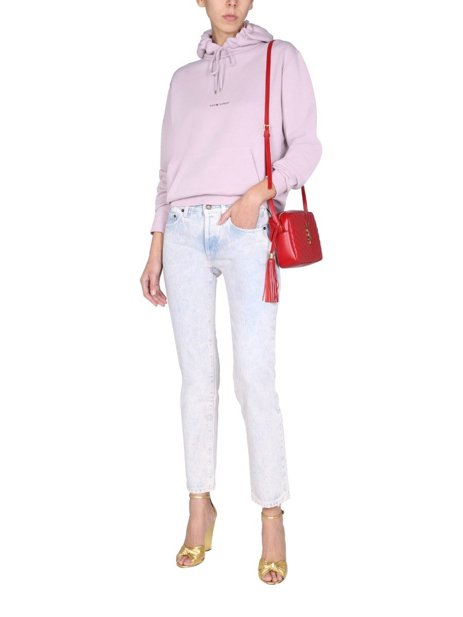 Saint Laurent LOW WAIST DENIM JEANS