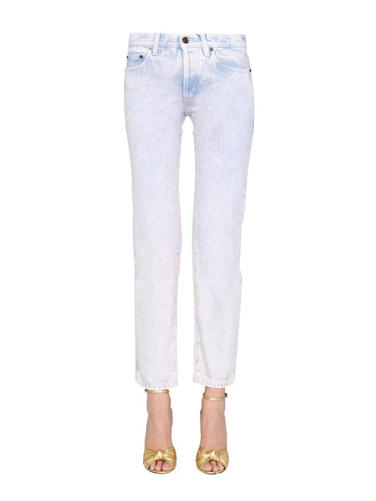 Saint Laurent LOW WAIST DENIM JEANS