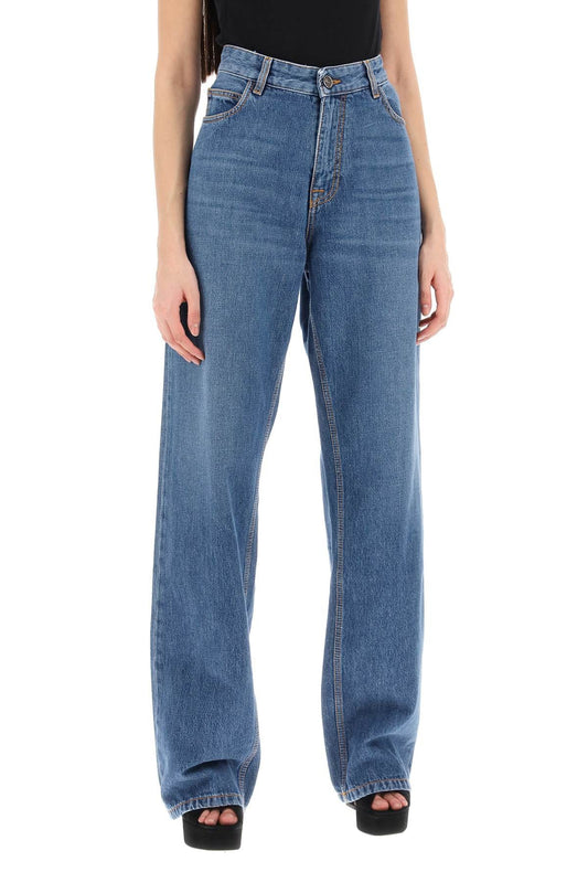 Alexander Mcqueen low-waisted baggy jeans