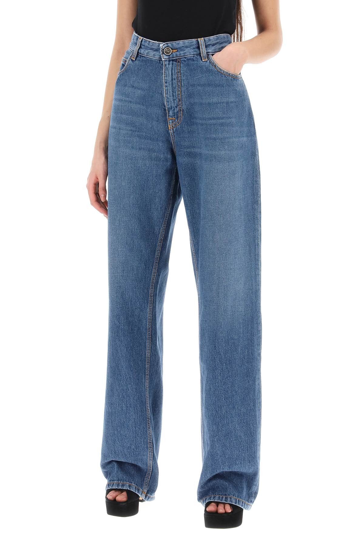 Alexander Mcqueen low-waisted baggy jeans