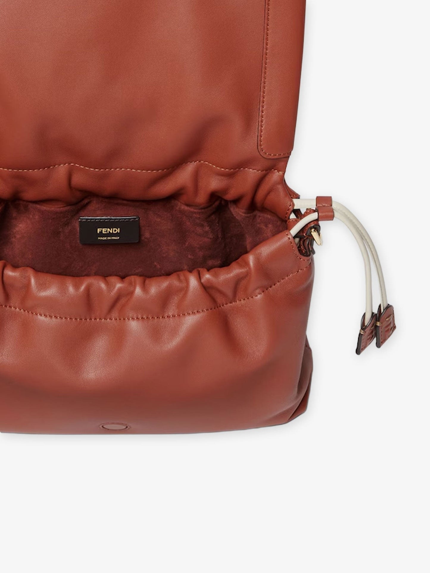 Fendi Mamma Baguette leather shoulder bag