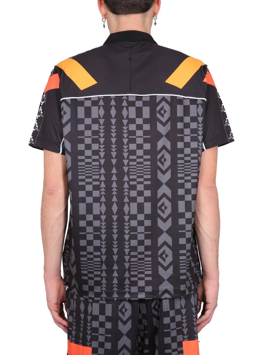 MARCELO BURLON COUNTY OF MILAN MARCELO BURLON X KAPPA POLO SHIRT