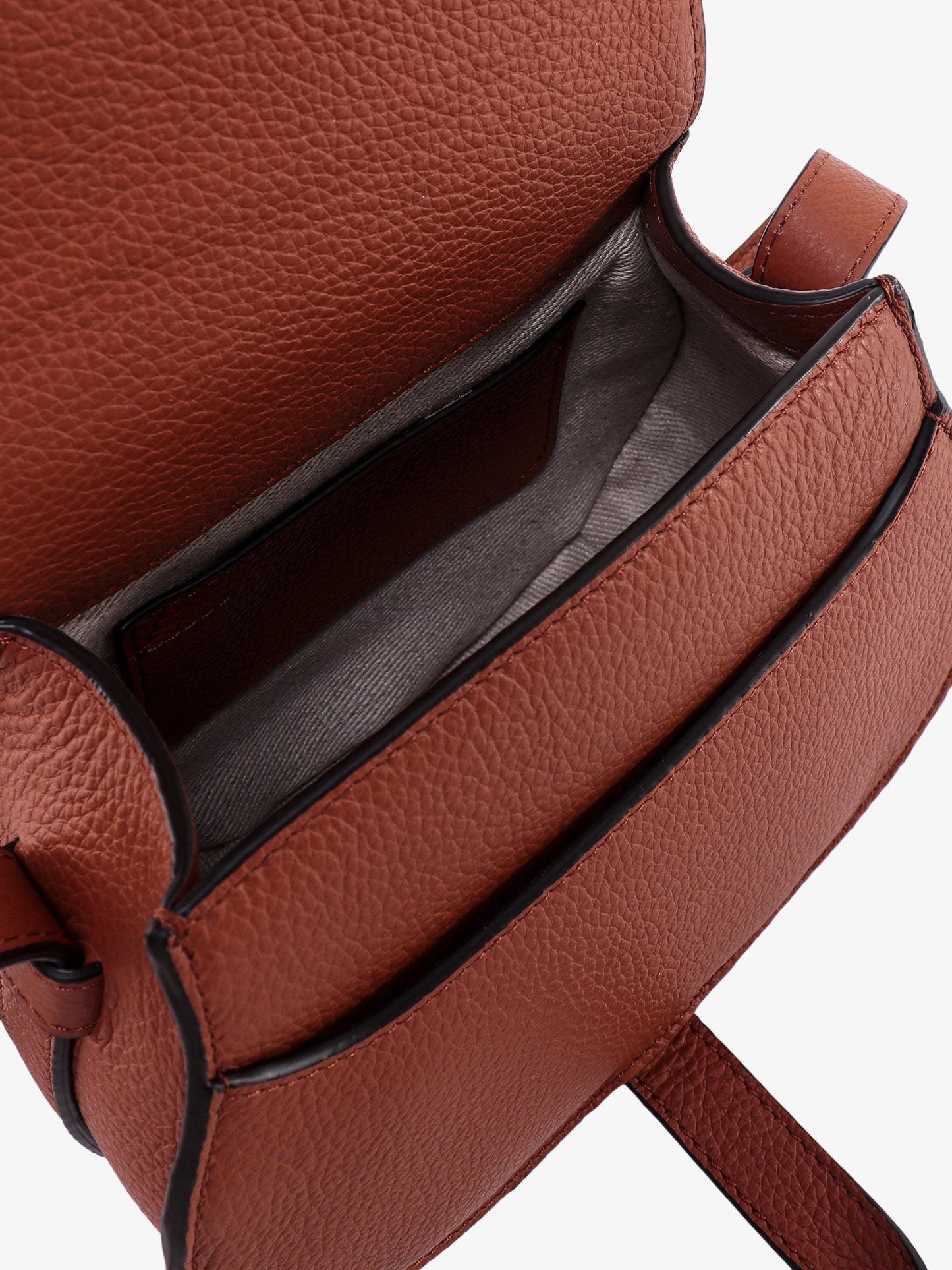 CHLOE' Marcie small leather shoulder bag with logo engraving