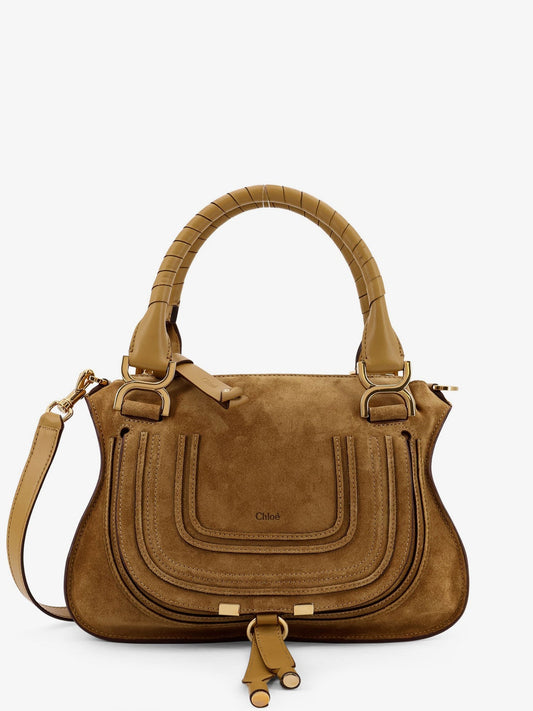 CHLOE' Marcie Small suede shoulder bag