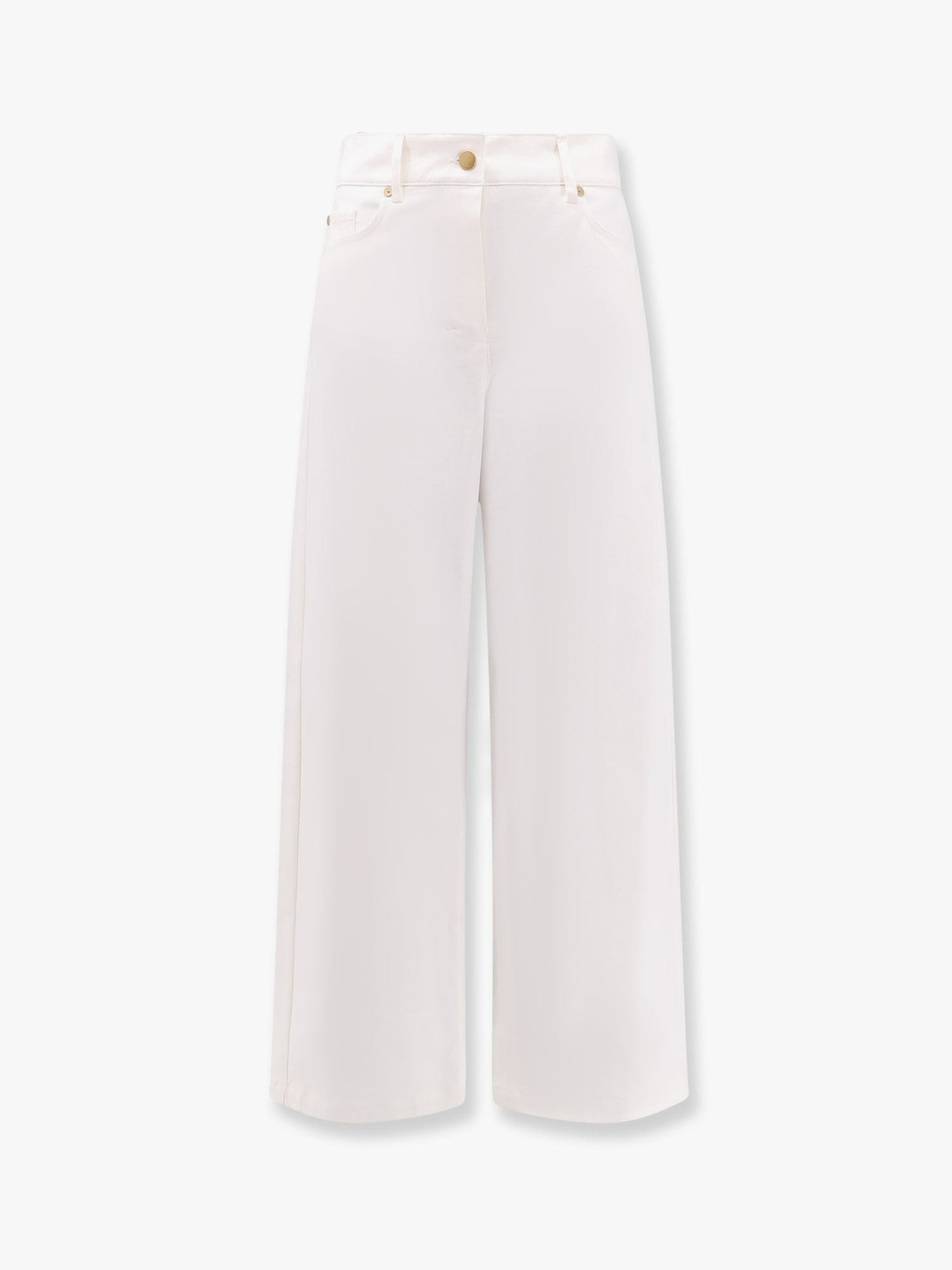 'S MAX MARA Marianna distressed fabric trouser