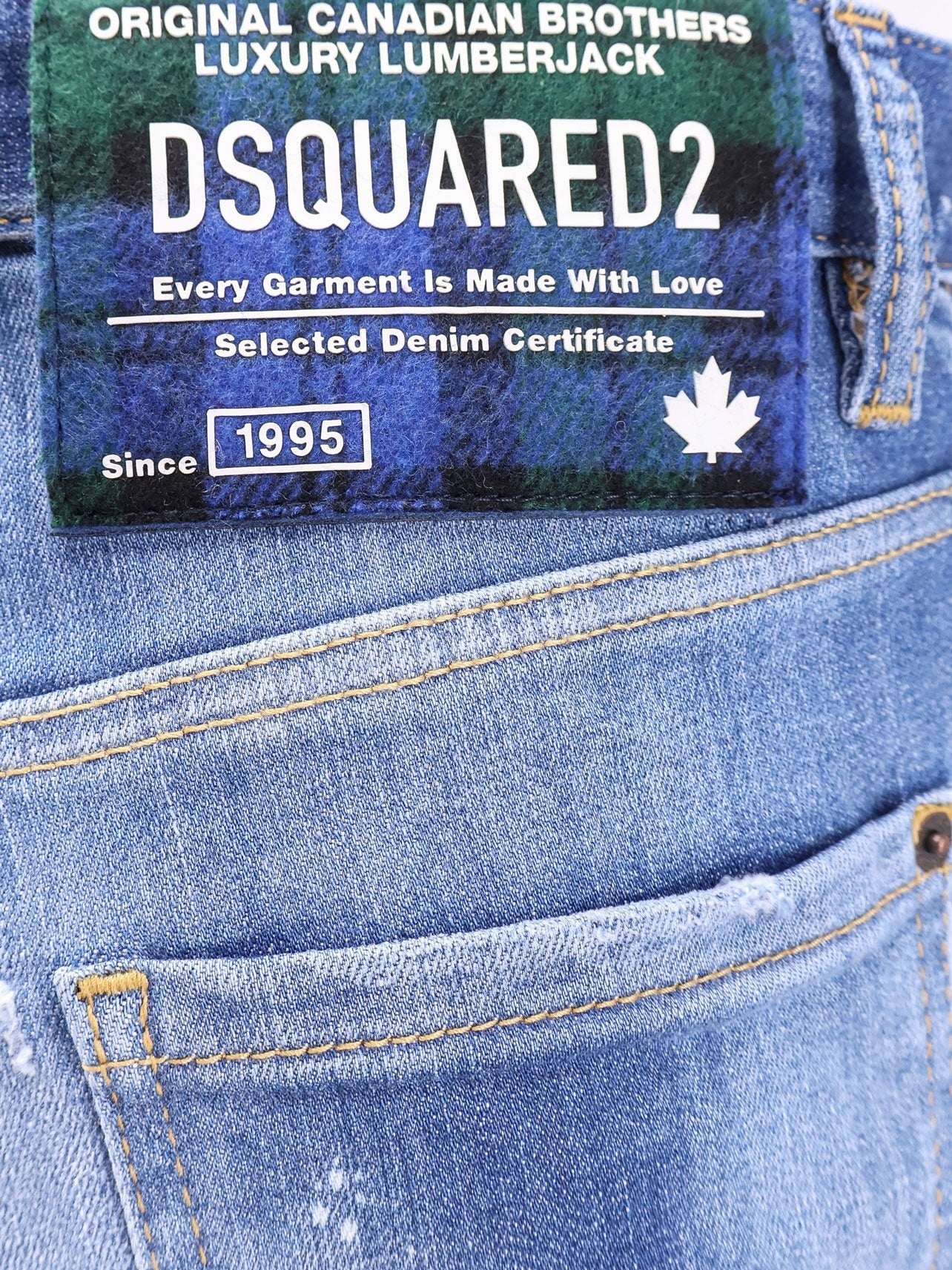 Dsquared2 Marine denim bermuda shorts
