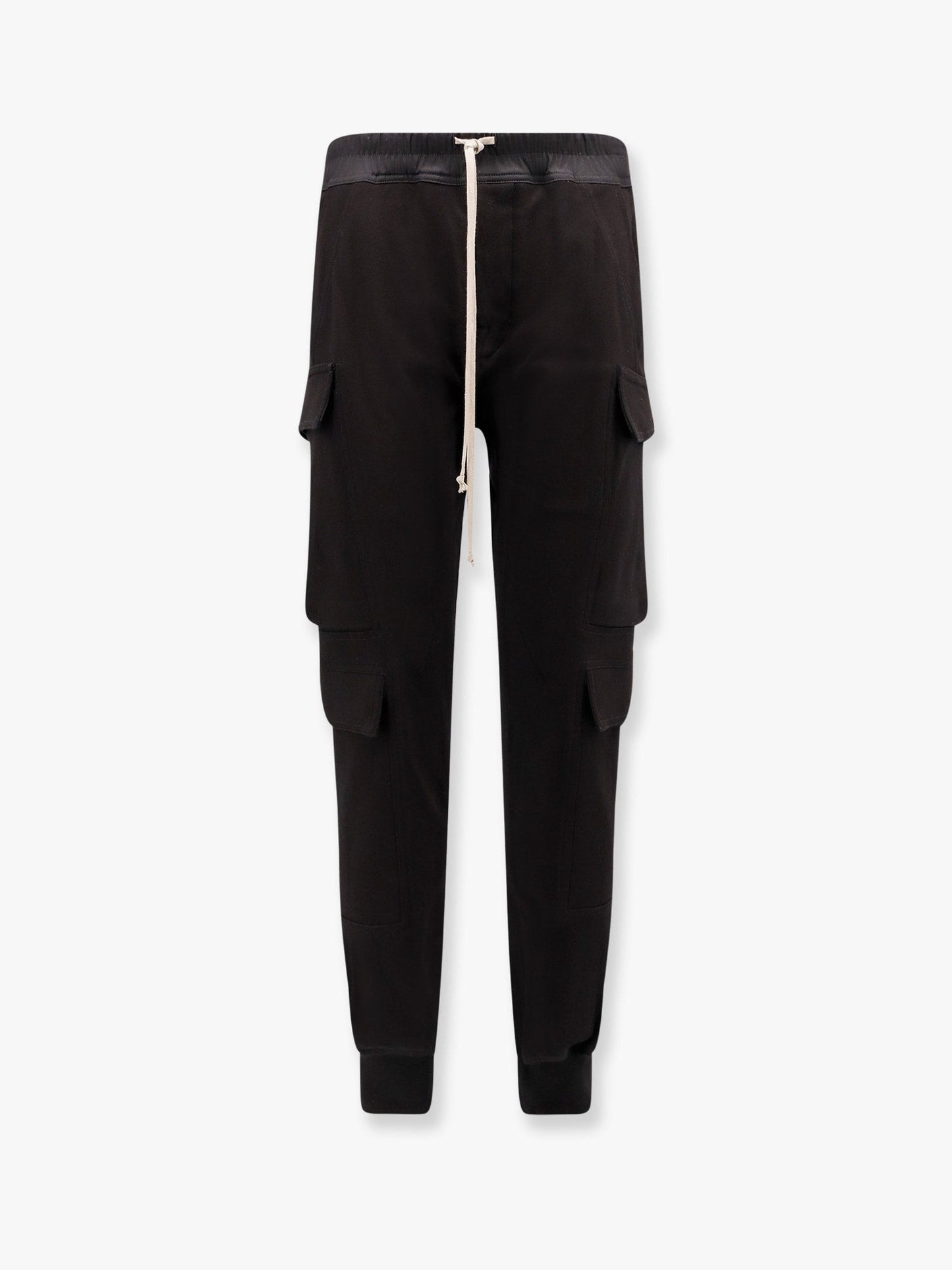 RICK OWENS Mastodon megacargo organic cotton jogging trouser