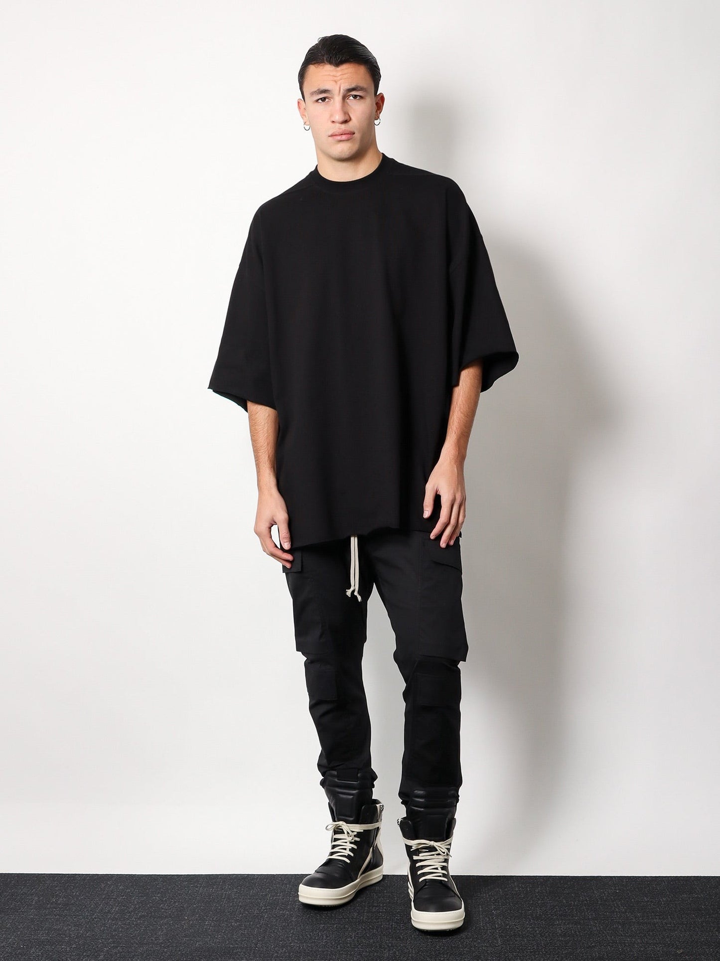 RICK OWENS Mastodon megacargo organic cotton trouser