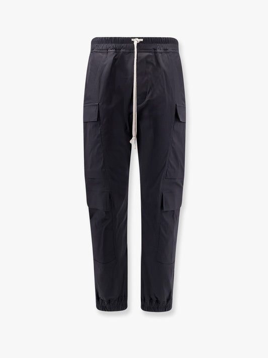 RICK OWENS Mastodon megacargo organic cotton trouser