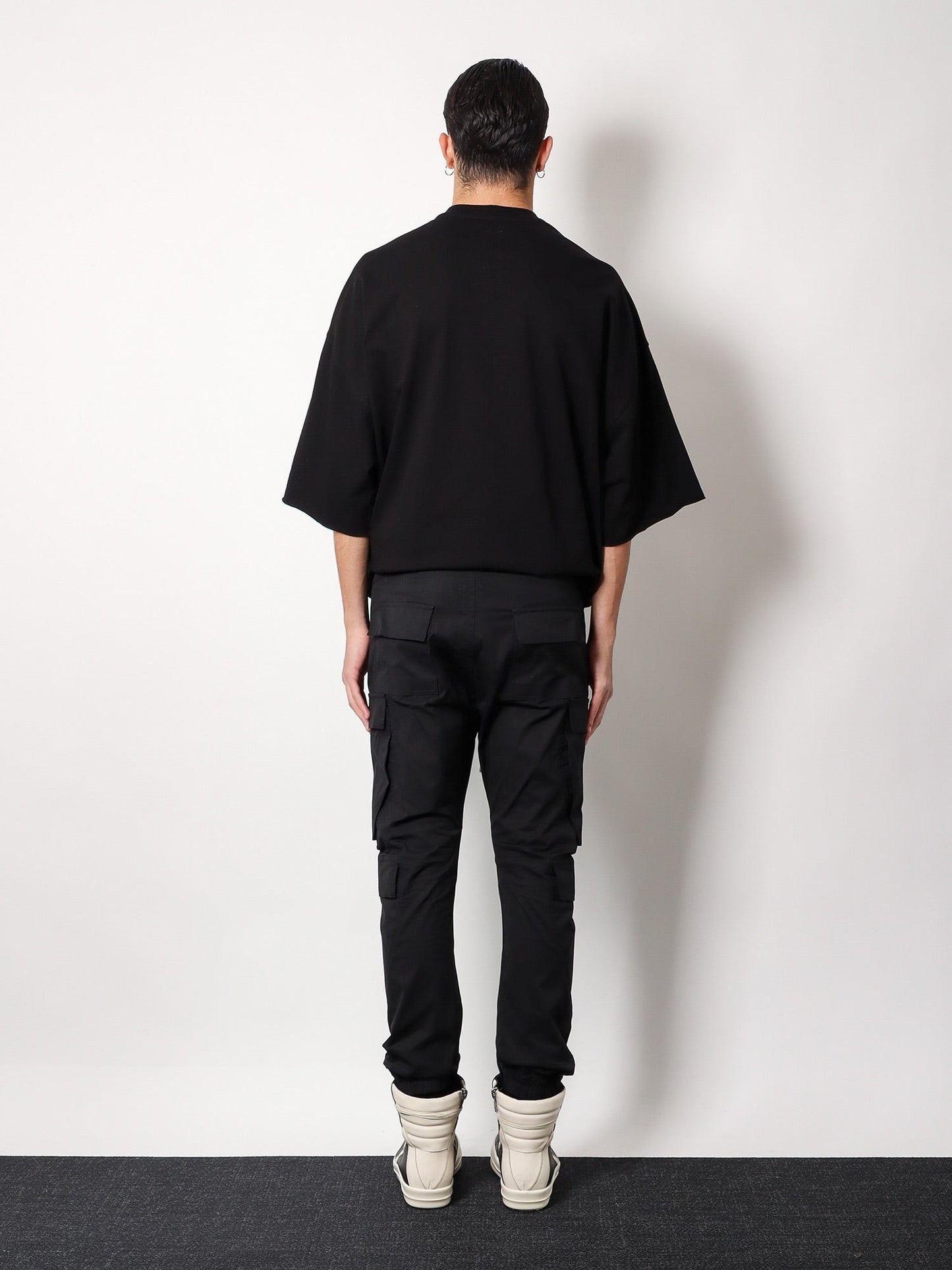 RICK OWENS Mastodon megacargo organic cotton trouser