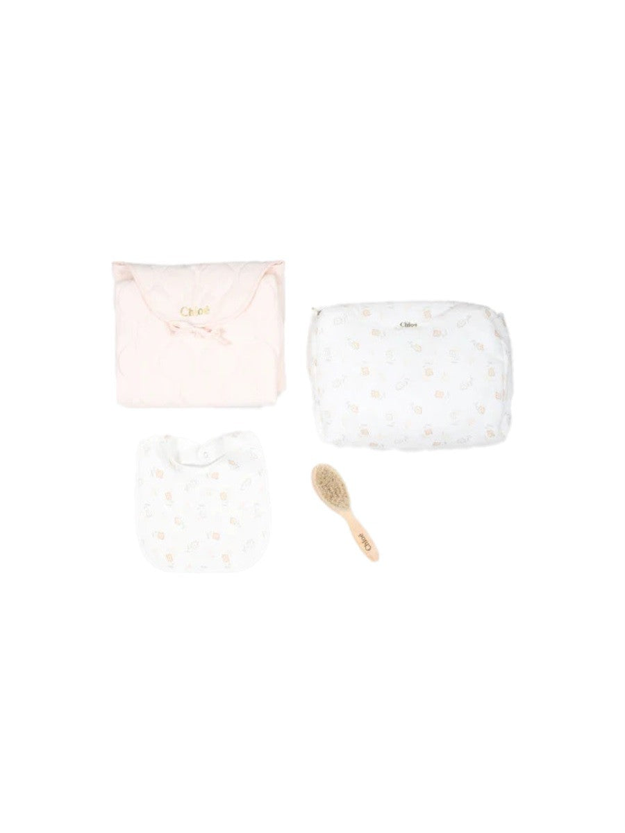 CHLOE' matelas brush kit a langer bib trousse