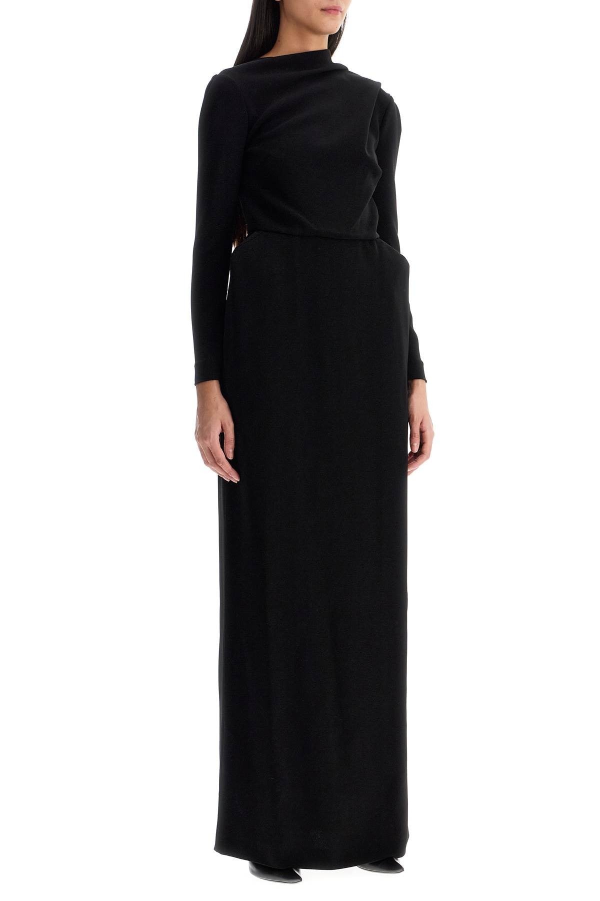 Balenciaga maxi dress with back panel