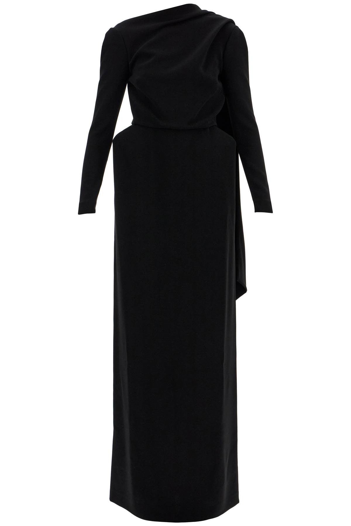 Balenciaga maxi dress with back panel