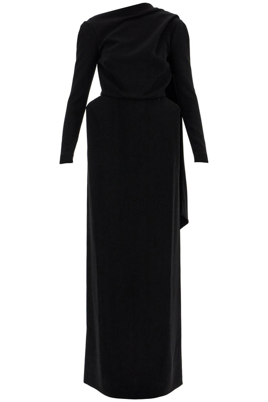 Balenciaga maxi dress with back panel