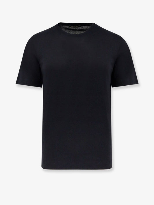 LORO PIANA Mazzorbo cotton and silk T-shirt