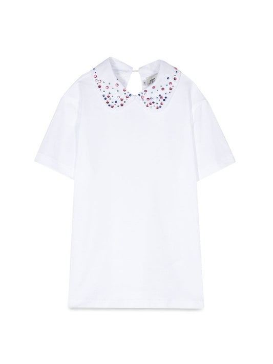 SIMONETTA mc collar t-shirt