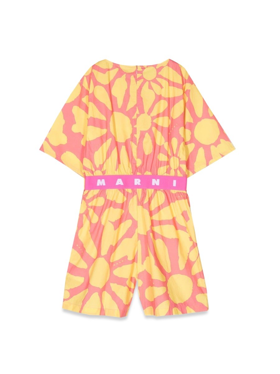 Marni mc jumpsuit and patterned shorts