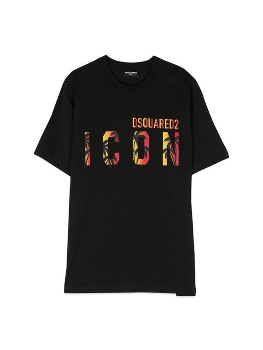 Dsquared mc logo icon t-shirt