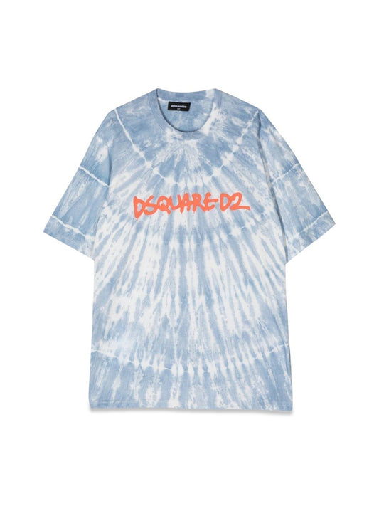 Dsquared mc logo slouch fit t-shirt