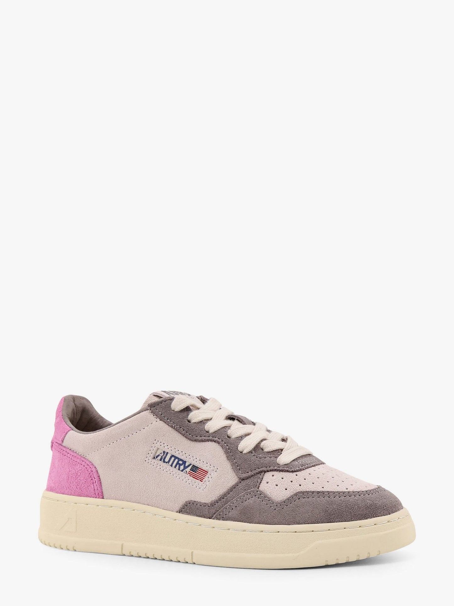 Autry Medalist multicolor suede sneakers