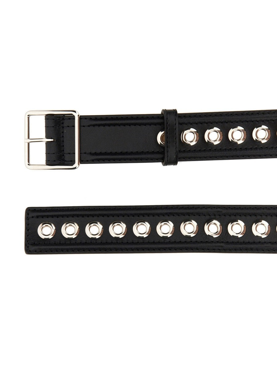 Alexander Mcqueen MEDIUM BELT WITH EYELETS