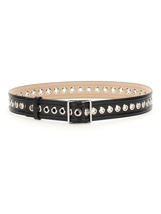 Alexander Mcqueen MEDIUM BELT WITH EYELETS