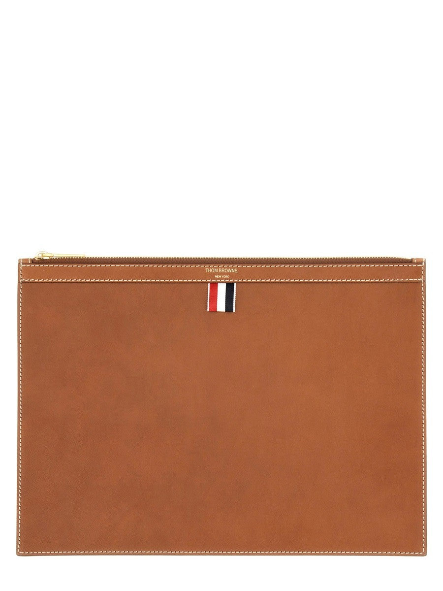 THOM BROWNE MEDIUM DOCUMENT HOLDER