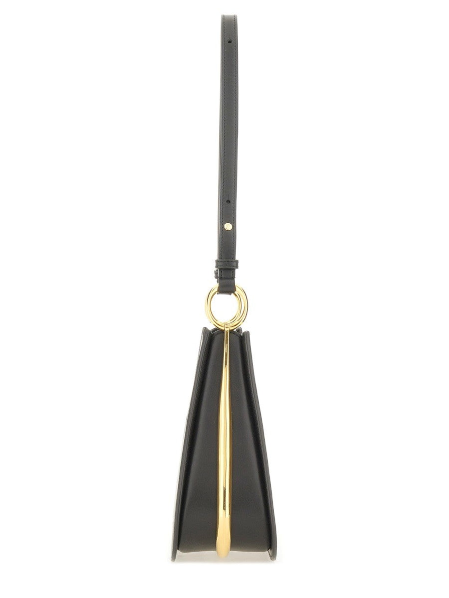 RABANNE MEDIUM LEATHER RING BAG