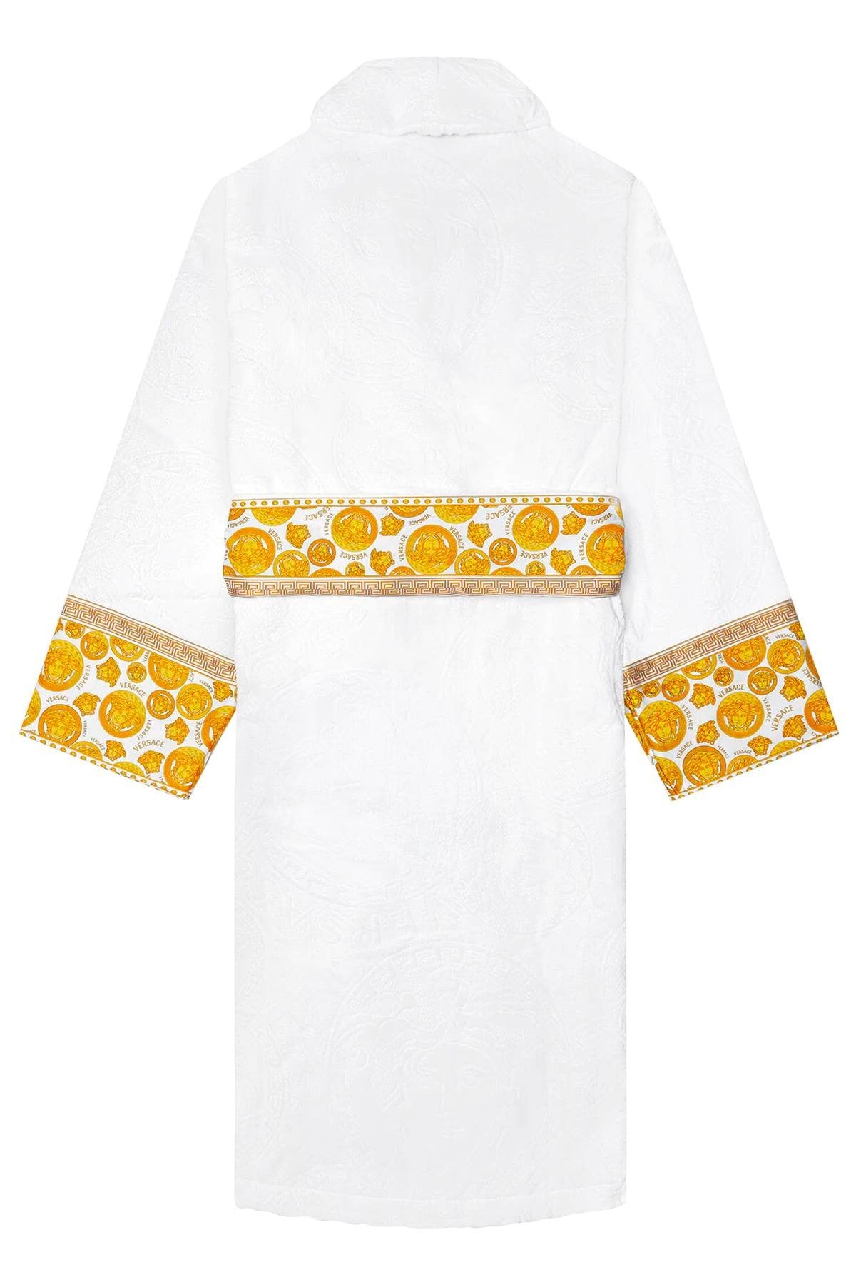 Versace 'medusa aplified' bathrobe