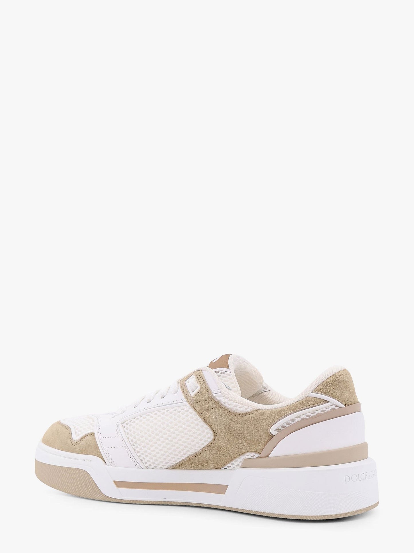 DOLCE e GABBANA Mesh and suede sneakers
