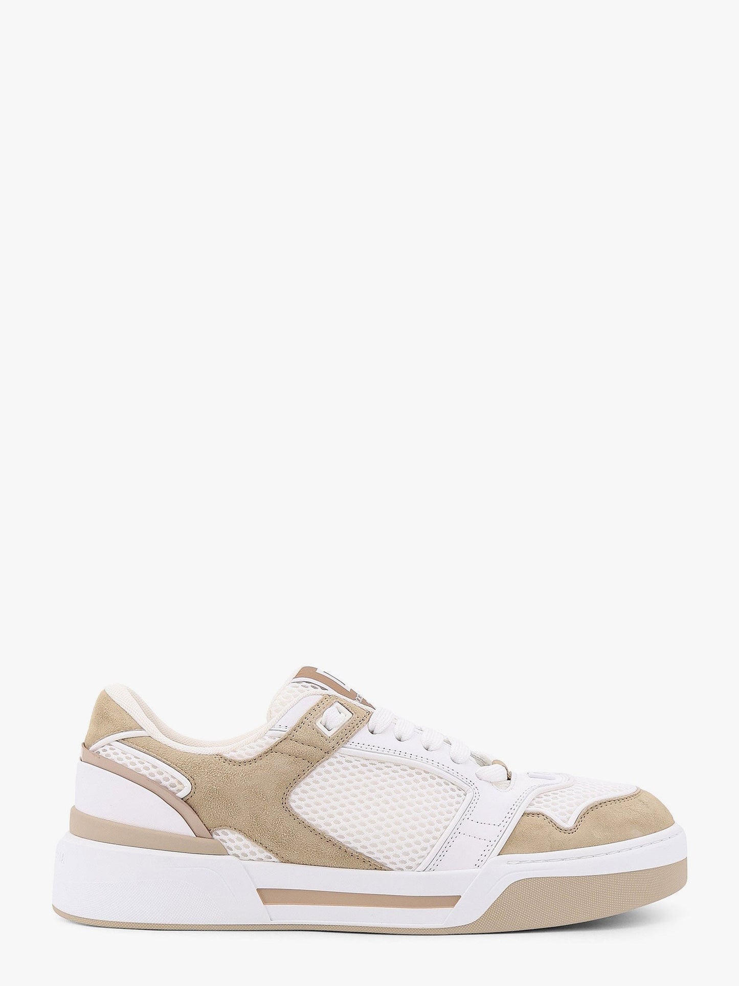 DOLCE e GABBANA Mesh and suede sneakers
