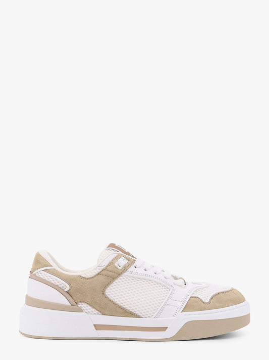 DOLCE e GABBANA Mesh and suede sneakers