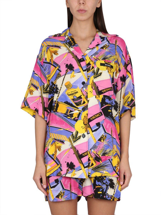 Palm Angels MIAMI MIX PRINT SHIRT